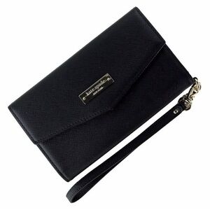 Kate Spade Black Saffiano Leather Phone Wallet